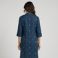 Printed V Notch With Half Placket Kurta