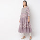 Flare Fit Printed Kurta