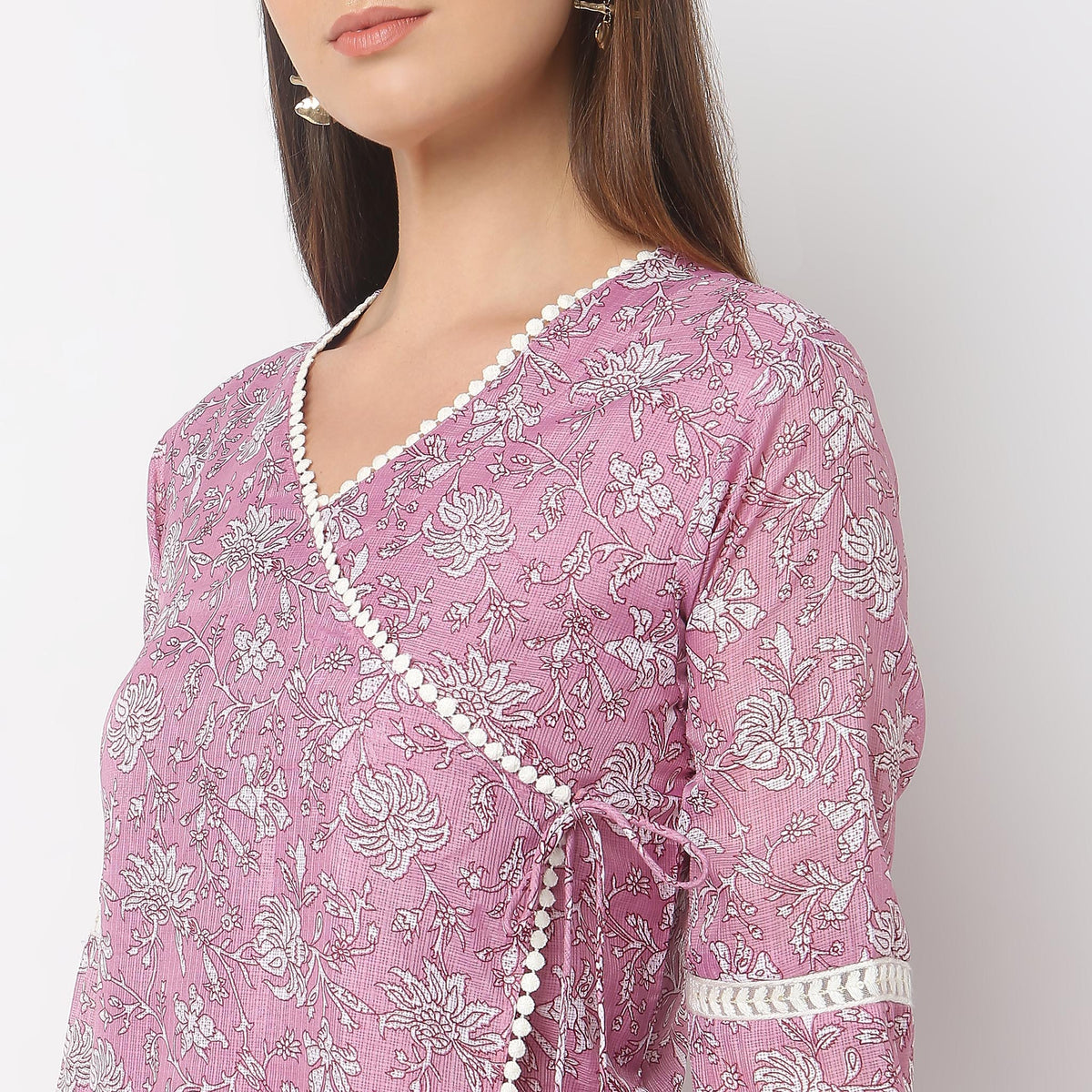 Flare Fit Printed Kurta