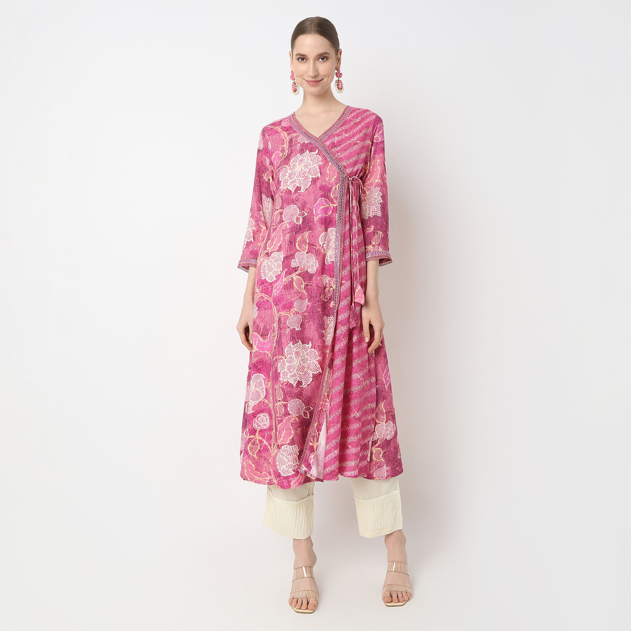 Flare Fit Printed Kurta