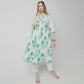 Flare Fit Printed Kurta