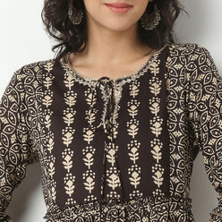 Printed Cotton Fabric Kurta