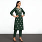 Embroidered Straight Kurta