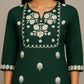 Embroidered Straight Kurta