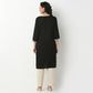 Embroidered Rayon Kurta, Knee Length
