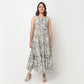 Cotton Printed Tired Kurta