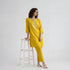 Rayon Solid Three-Fourth Sleeve Kurta