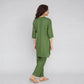 V-Neck Straight Kurta