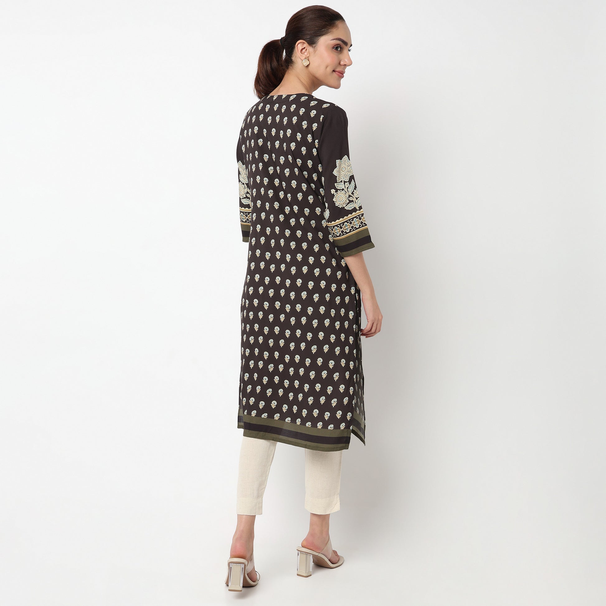 Printed Straight Kurta
