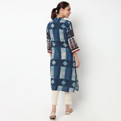 Printed Straight Kurta