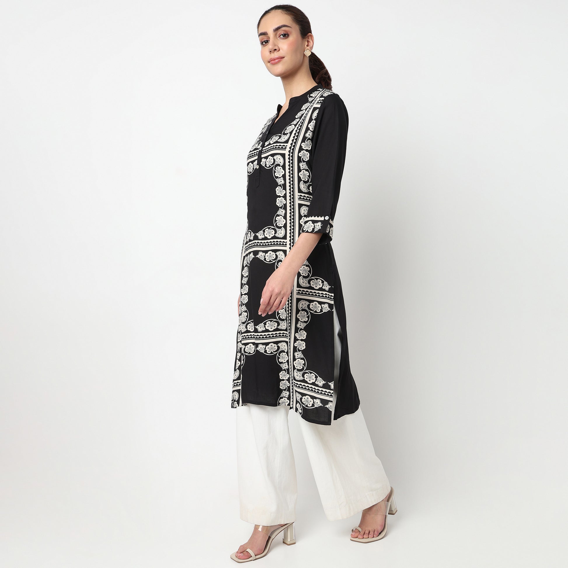 Printed Straight Kurta