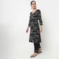 V Neck Printed Kurta