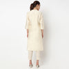 Embroidered Straight Kurta