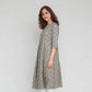 Cotton Printed Three-Fourth Sleeve Kurta
