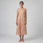 Cotton Printed V-Neck Kurta