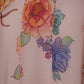 Printed V-Neck Kalidar Kurta