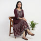 Cotton Printed Tiered Kurta