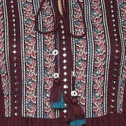Cotton Printed Tiered Kurta