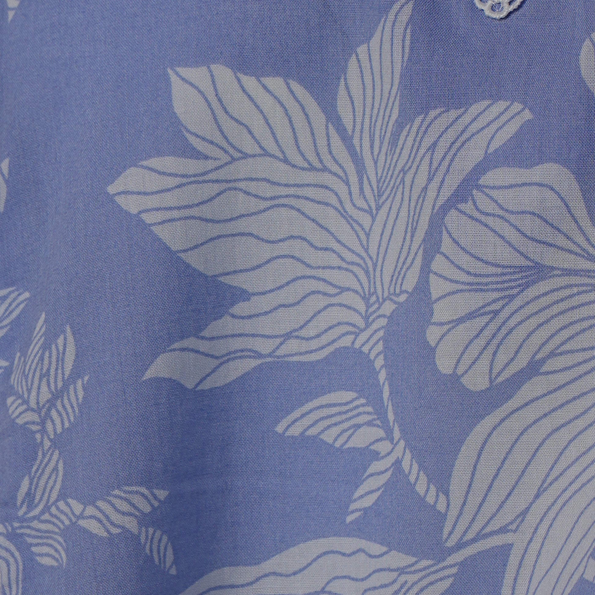 Cotton Printed V-Neck Flared Kurta