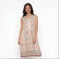V-Neck Embroidered Kurta