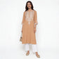 Embroidered Straight Kurta
