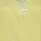 Embroidered V-Neck Kurta