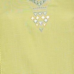 Embroidered V-Neck Kurta
