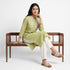 Embroidered Band Neck Kurta