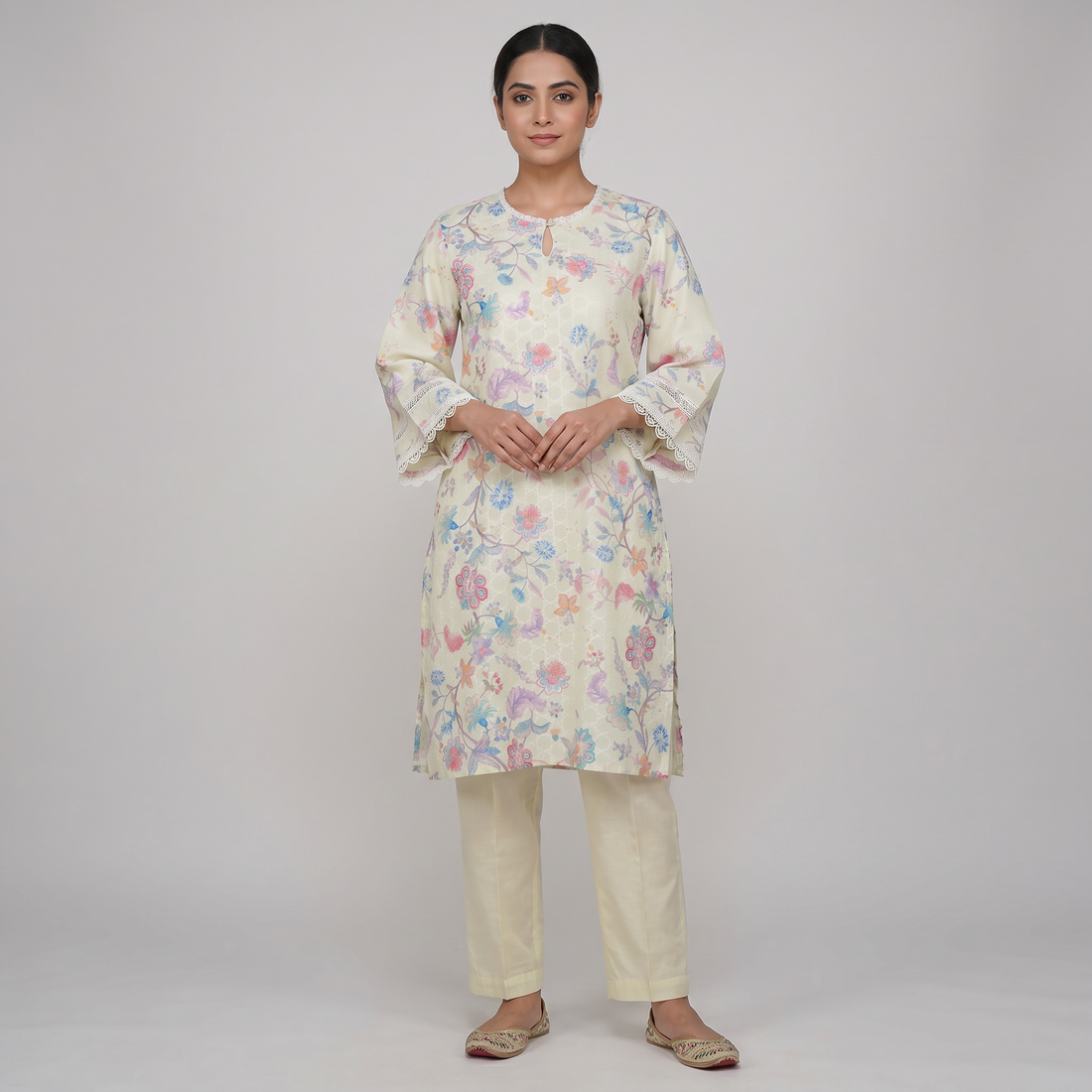 Printed Straight Kurta