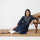 Embroidered Band Neck Kurta