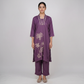 Embroidered V-Neck Straight Kurta