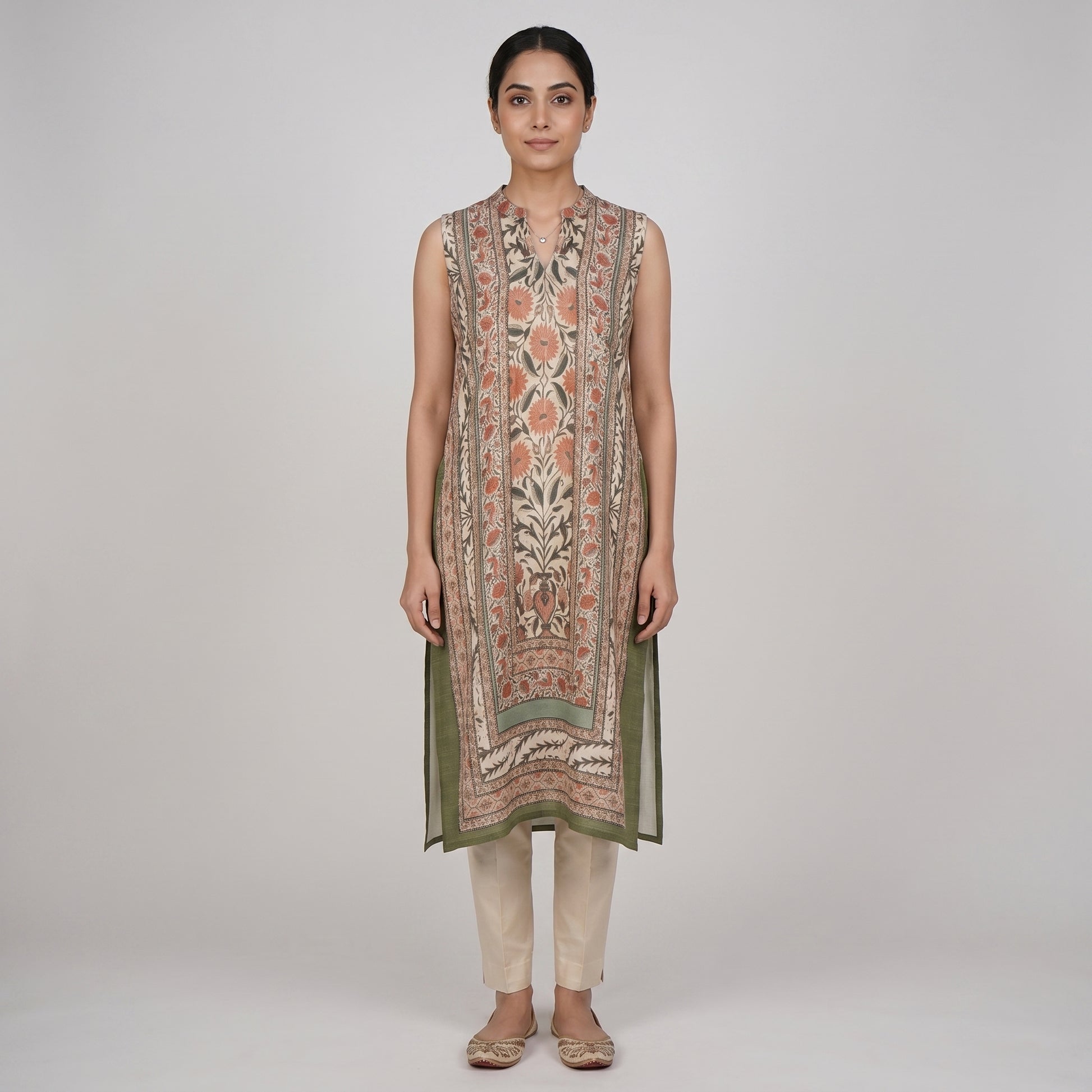 Printed Straight Kurta