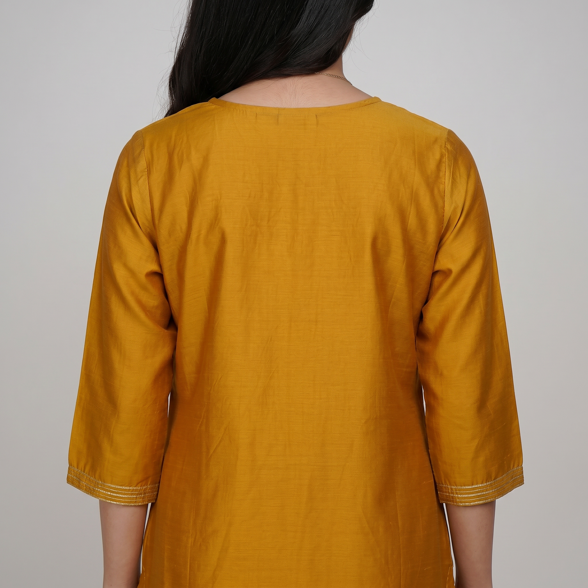 Embroidered Straight Kurta