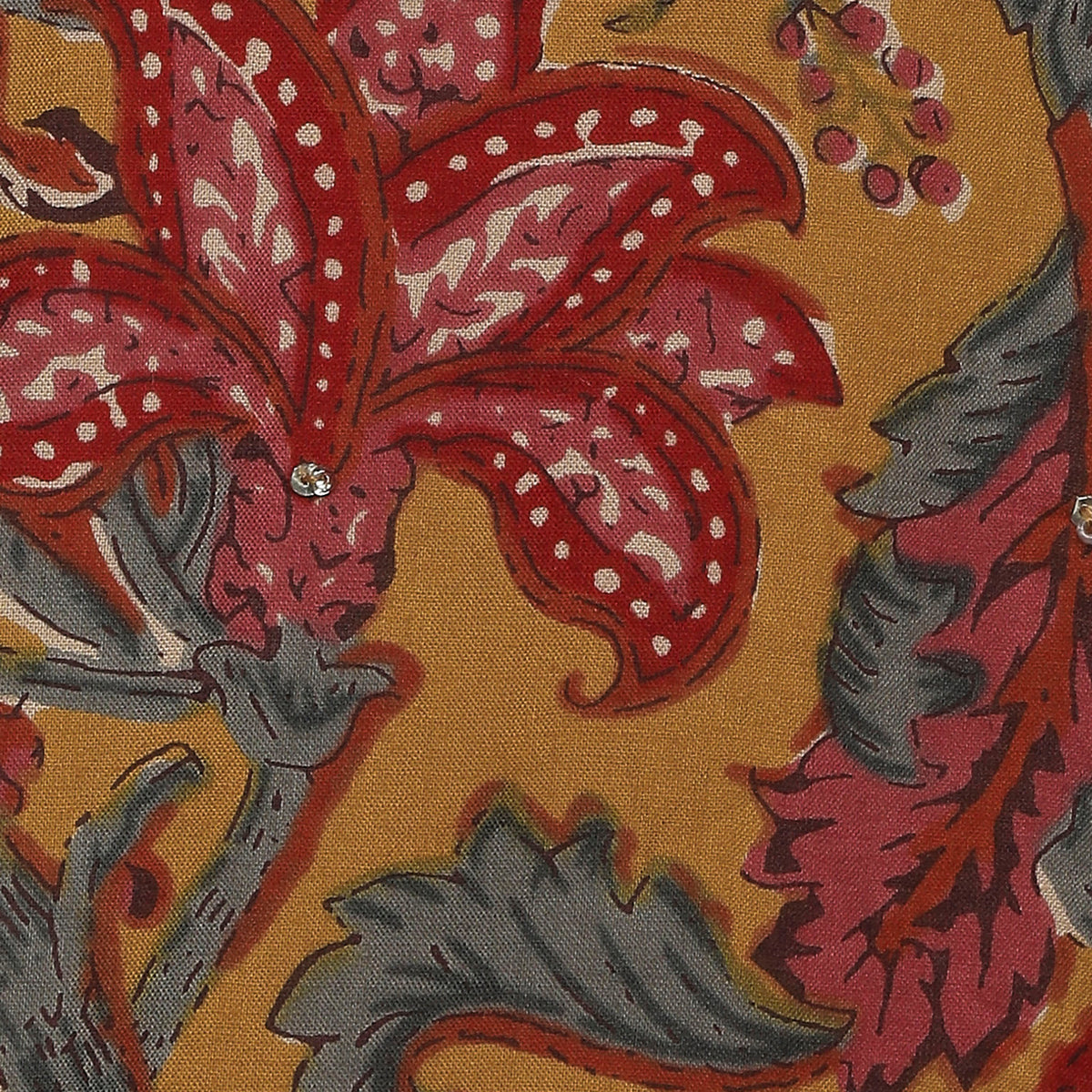 Cotton Printed Straight Kurta