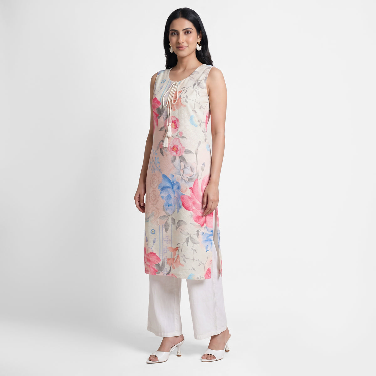 Printed Straight Kurta