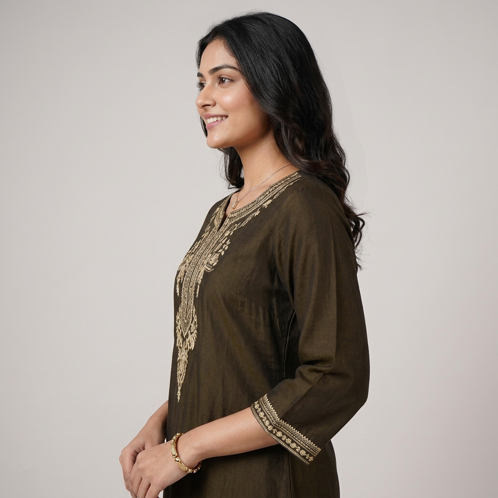 Solid Kurta