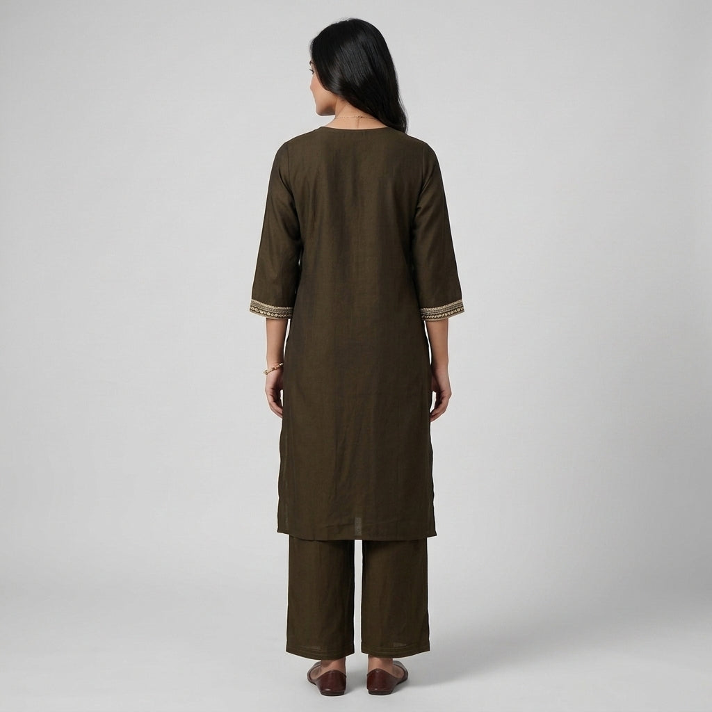 Solid Kurta