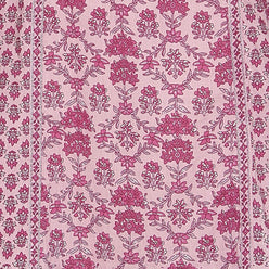 Cotton Printed V-Neck Kurta