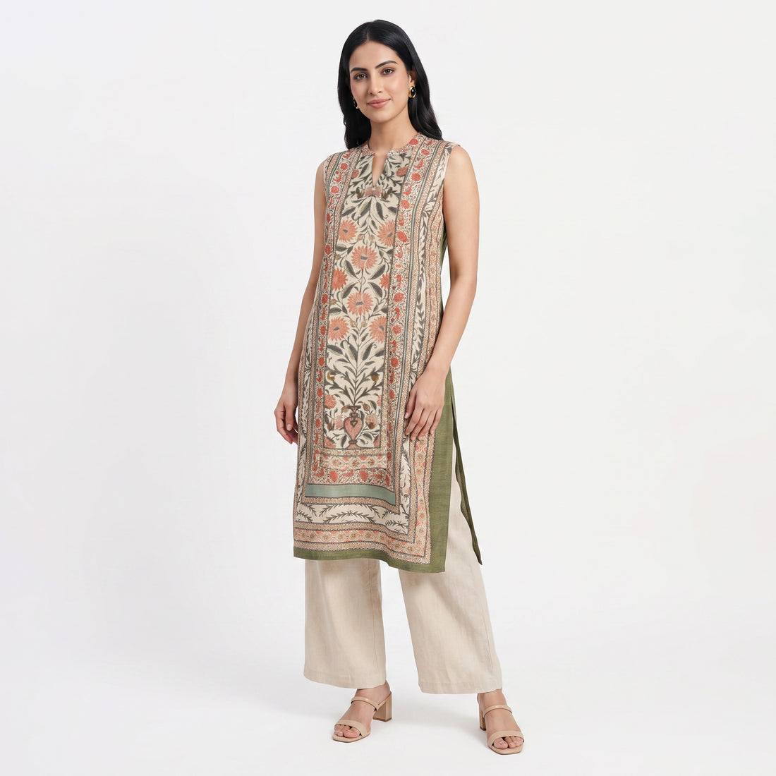 Printed Straight Kurta