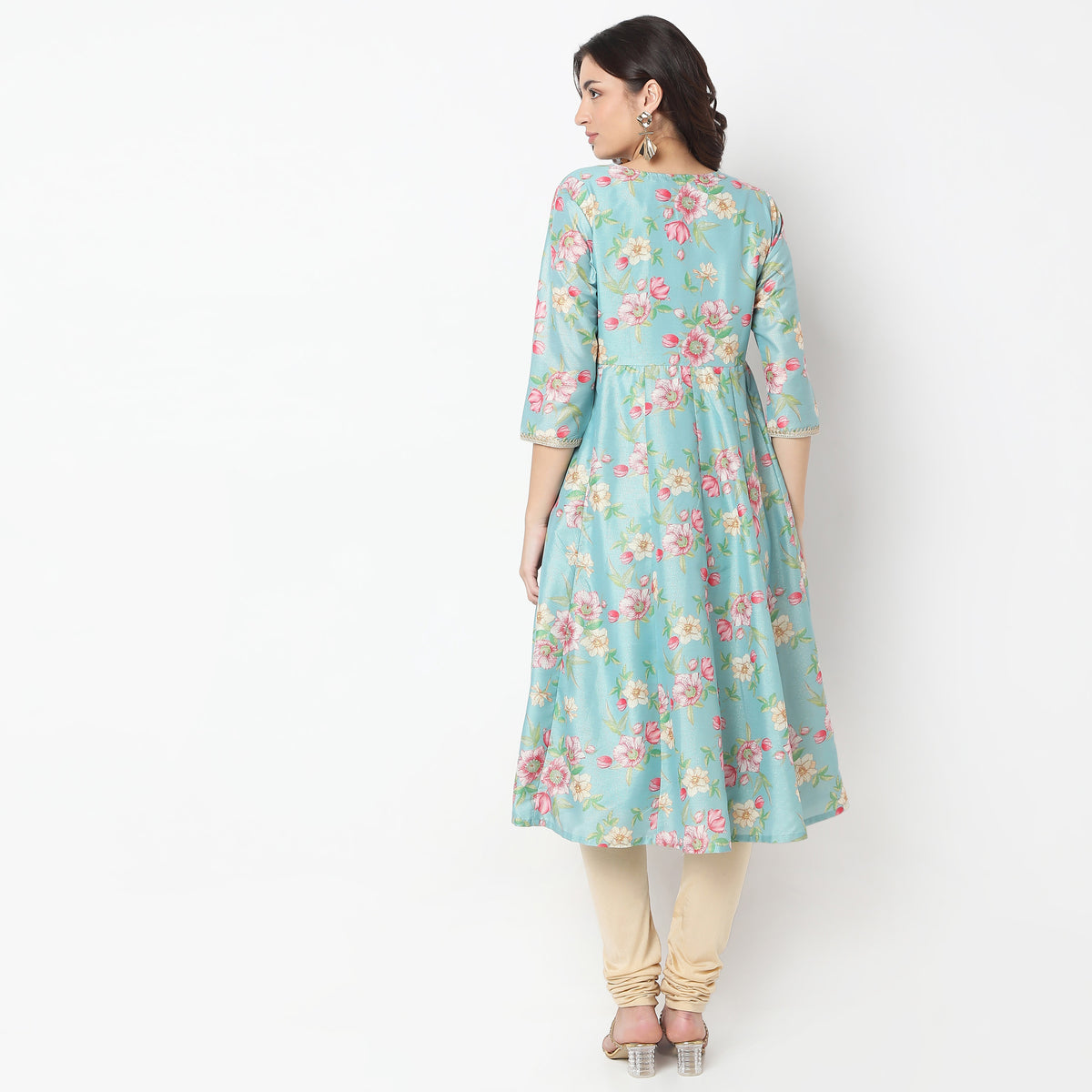 Flare Fit Printed Kurta