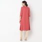 Flare Fit Embroidered Kurta