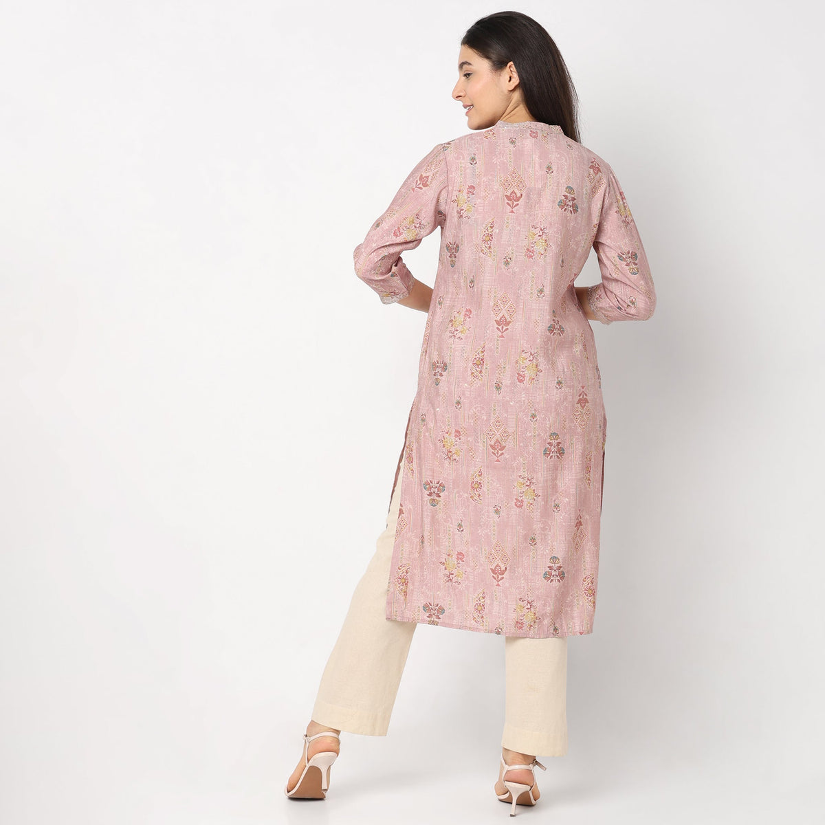 Regular Fit Printed Kurta