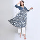 Flare Fit Printed Kurta