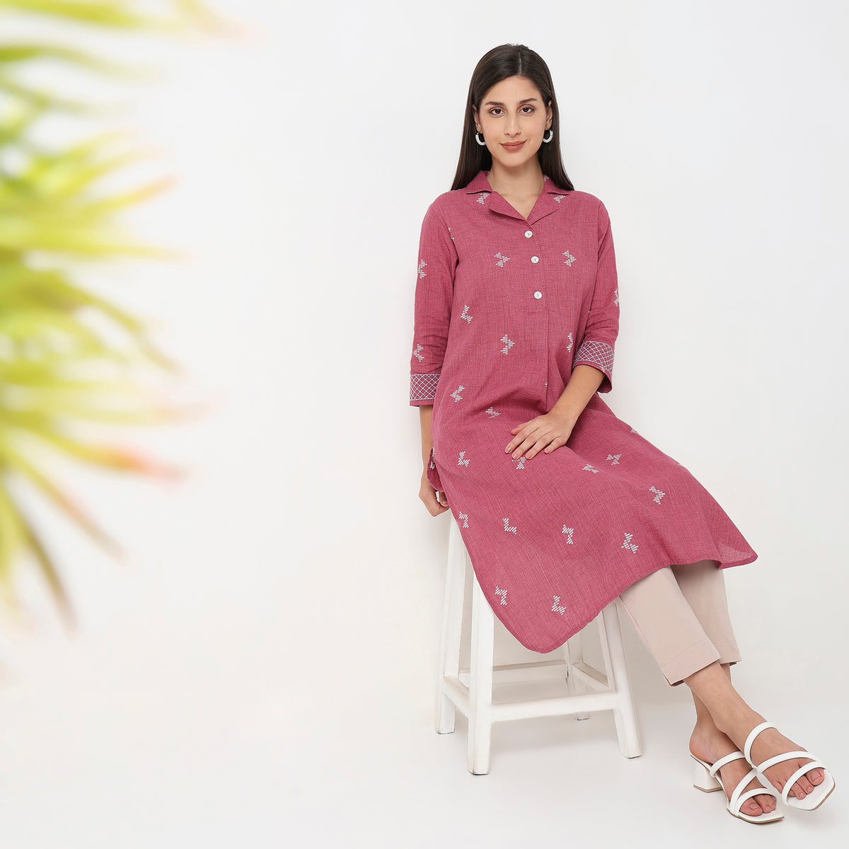 Flare Fit Printed Kurta