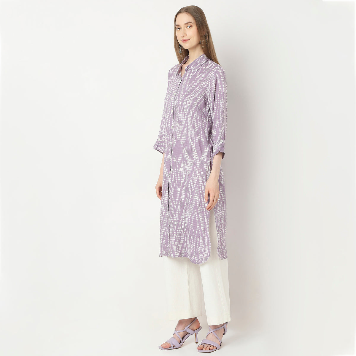 Straight Fit Printed Kurta