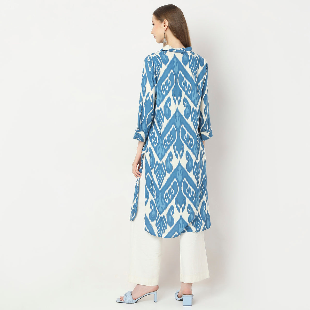 Straight Fit Printed Kurta