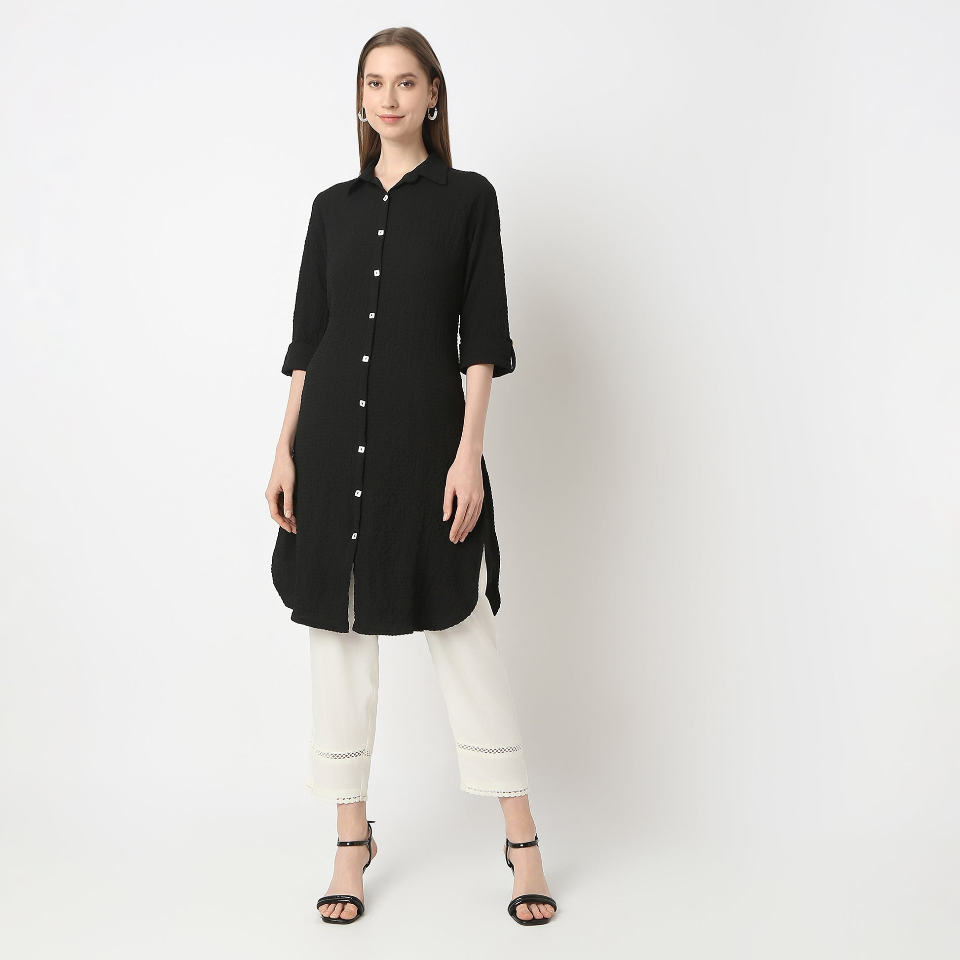 Straight Fit Printed Kurta