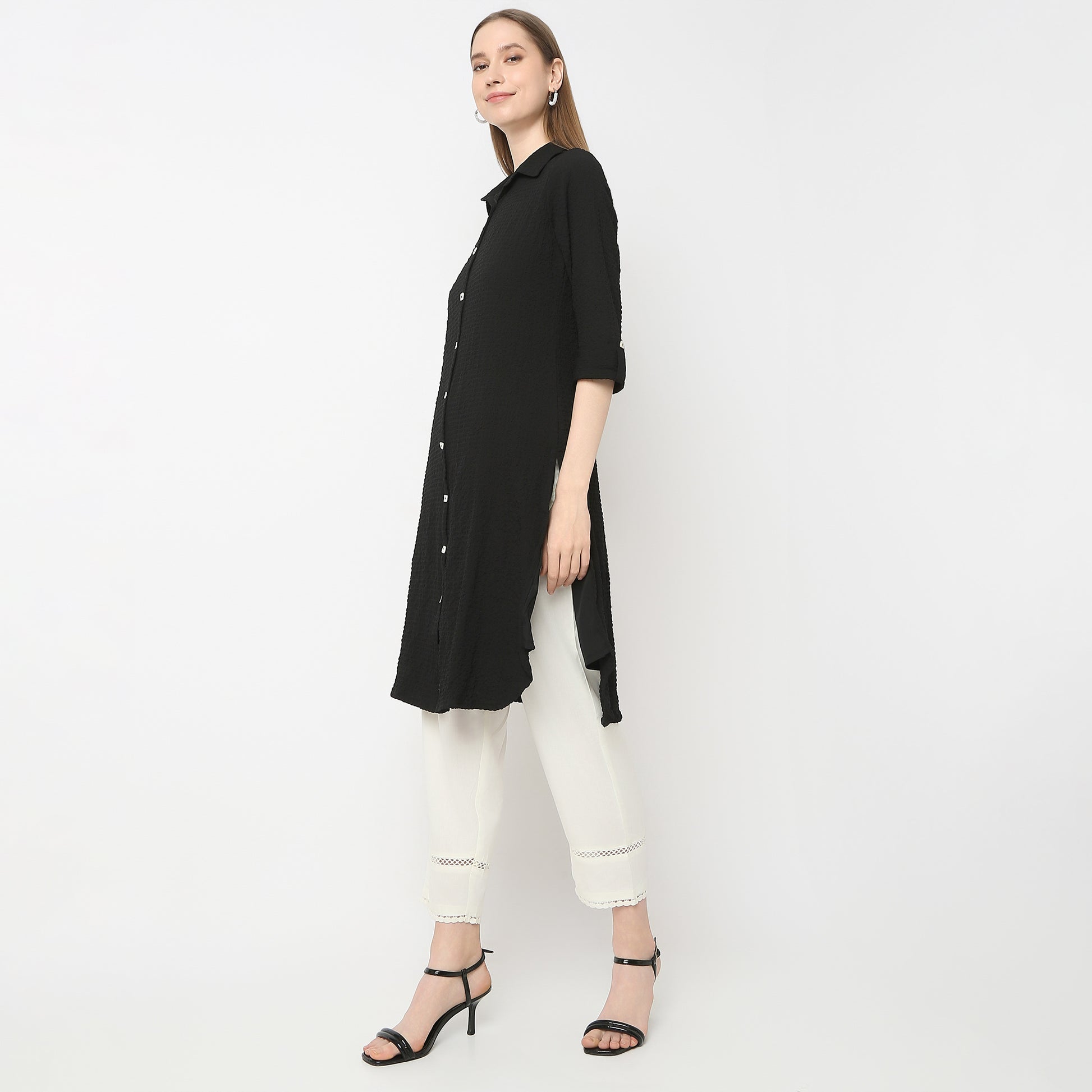 Straight Fit Printed Kurta