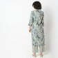 Regular Fit Printed V-Neck Kurta with Pant Set