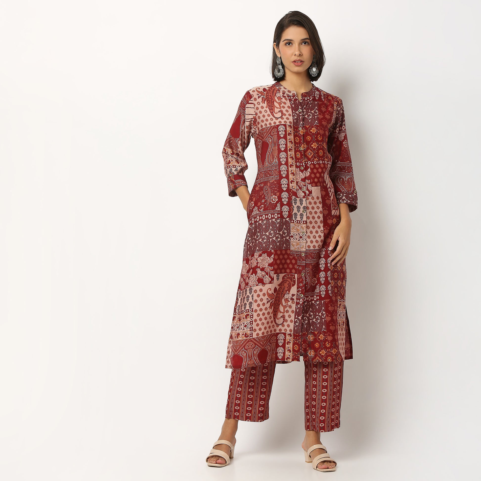 Viscose Muslin Printed Kurta Set